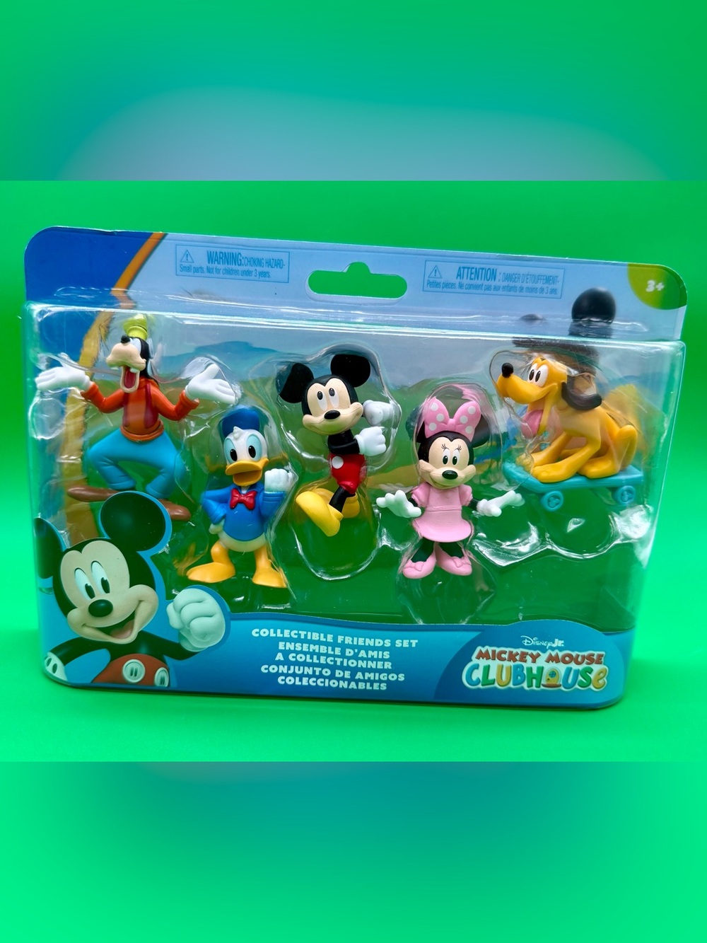 Disney Mickey Mouse Clubhouse Multicolor 5-Figure Set with Pink Minnie